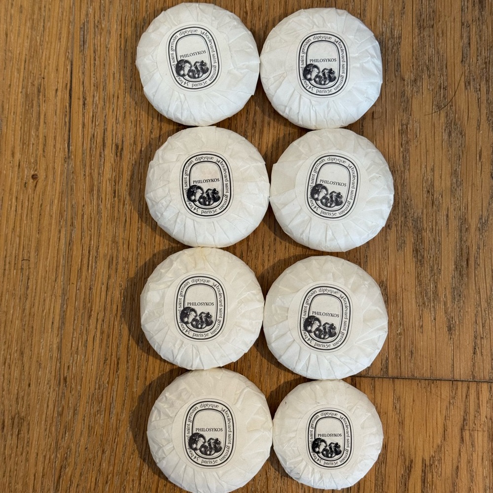 diptyque Philosykos Bar Soap Bundle - Set of 8 (7x 45g + 1x 30g)